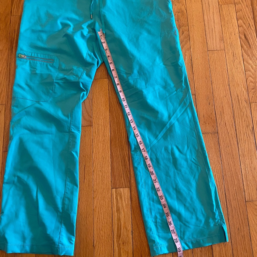 Women's Teal Pants - Picture 5 of 7